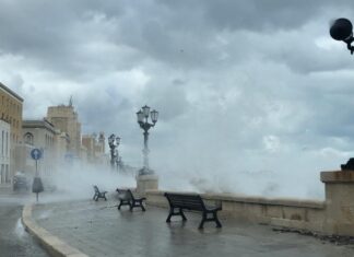 Allerta vento in Puglia
