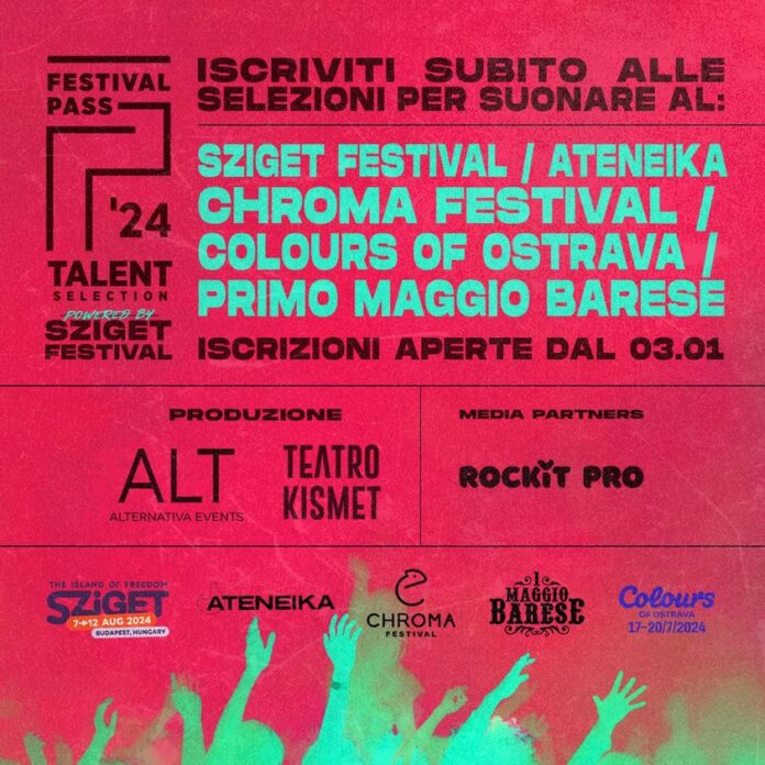 Sziget Festival, aperte le iscrizioni per poter suonare nel noto festival e  non solo